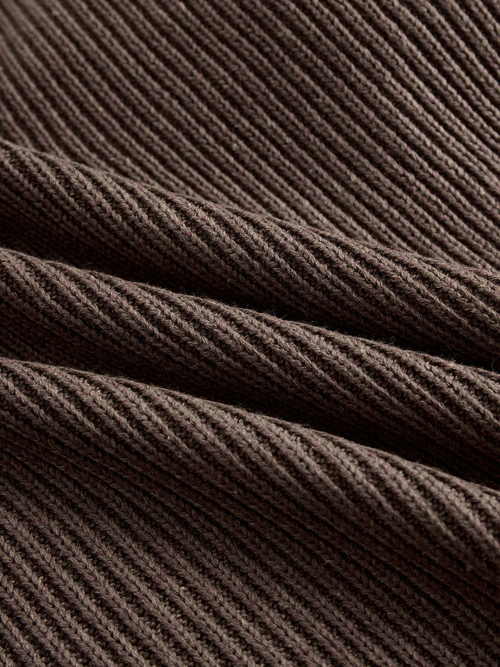 Nina | Vestido Suéter de Punto con Volantes