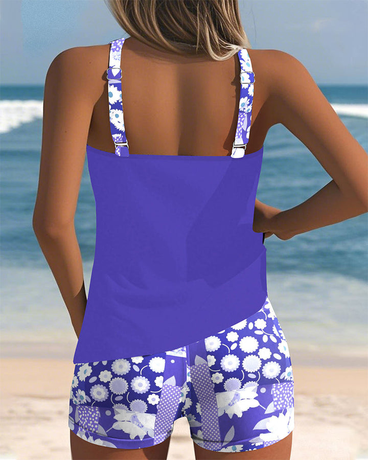 Sunset Queen | Fashionable one-piece swimsuit set