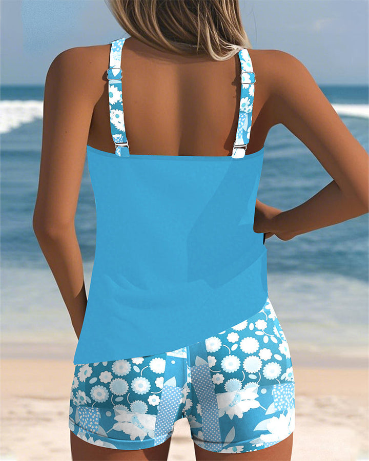 Sunset Queen | Fashionable one-piece swimsuit set