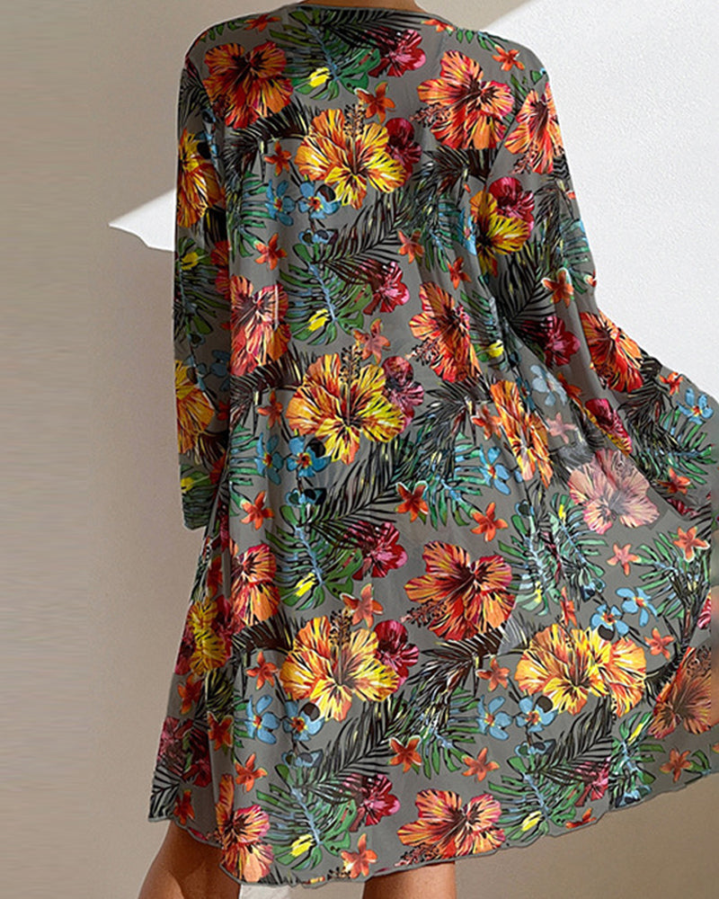 Summer Crush | Bikini with floral skirt