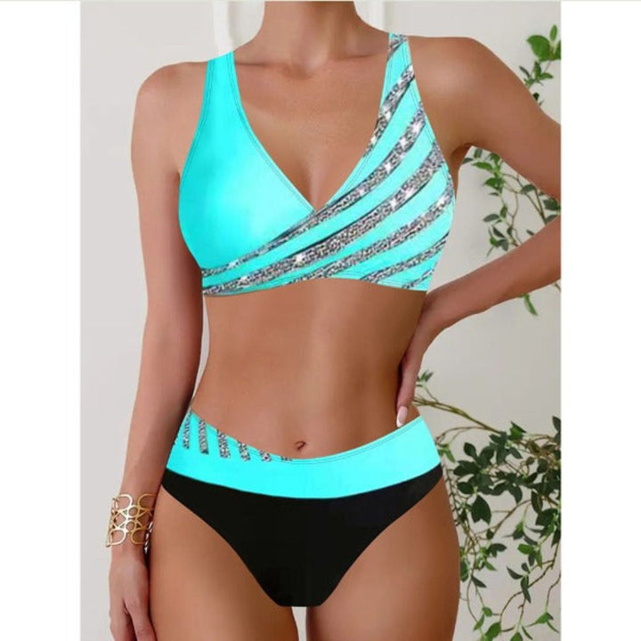 Summer Wave | Printed halter top