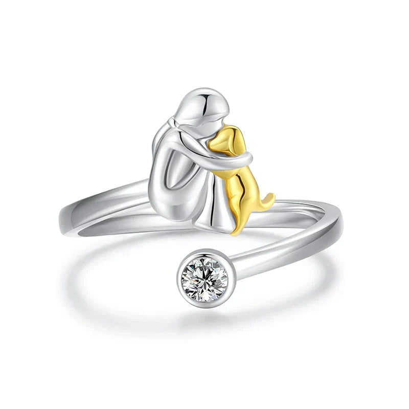 Mascota | Anillo de Abrazo de Perros
