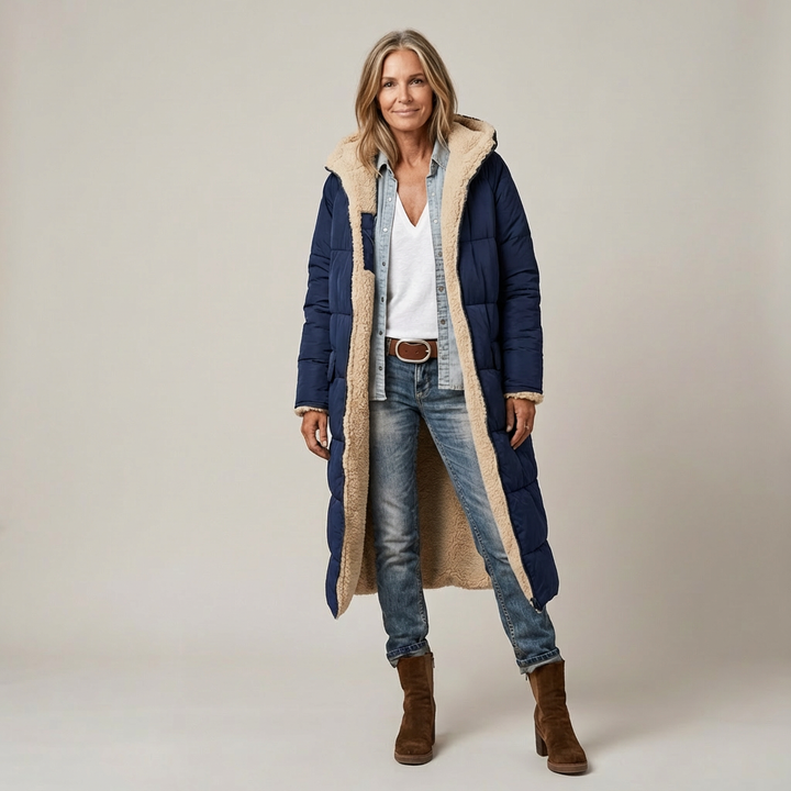 Amelia™ | Abrigo Reversible Elegante