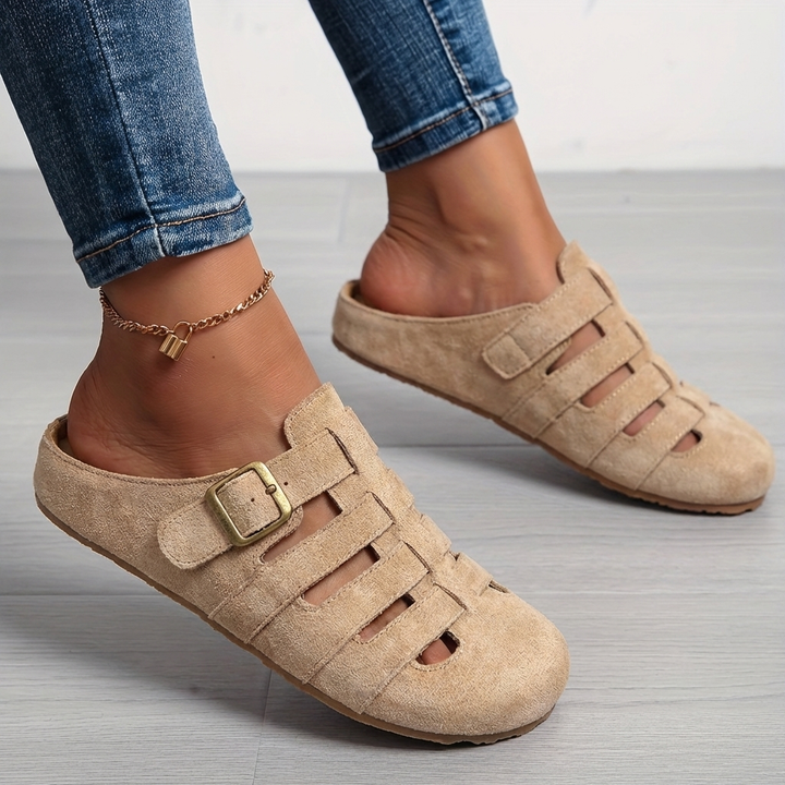 Clara | Sandalias Mules Cómodas Sin Cierre