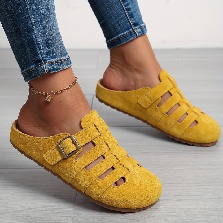 Clara | Sandalias Mules Cómodas Sin Cierre